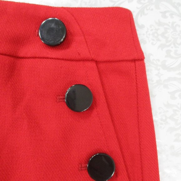 LOFT Outlet Red Skirt NWT Size 6 - Picture 9 of 9